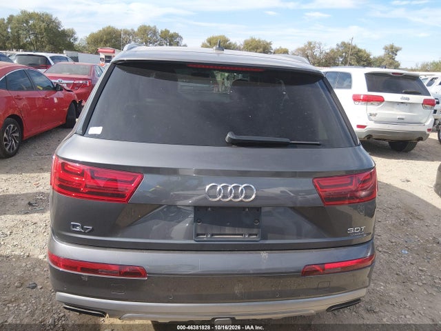 2018 Audi Q7 3.0t Premium მანქანა იყიდება აუქციონზე, vin: WA1VABF73JD037941, აუქციონის ნომერი: 46381828