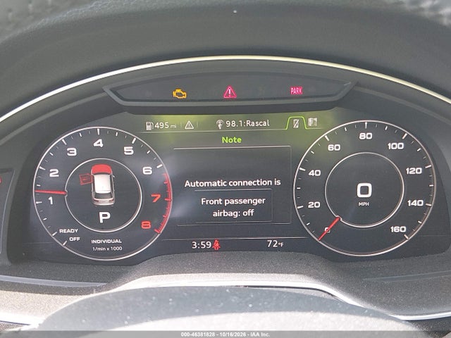 2018 Audi Q7 3.0t Premium მანქანა იყიდება აუქციონზე, vin: WA1VABF73JD037941, აუქციონის ნომერი: 46381828