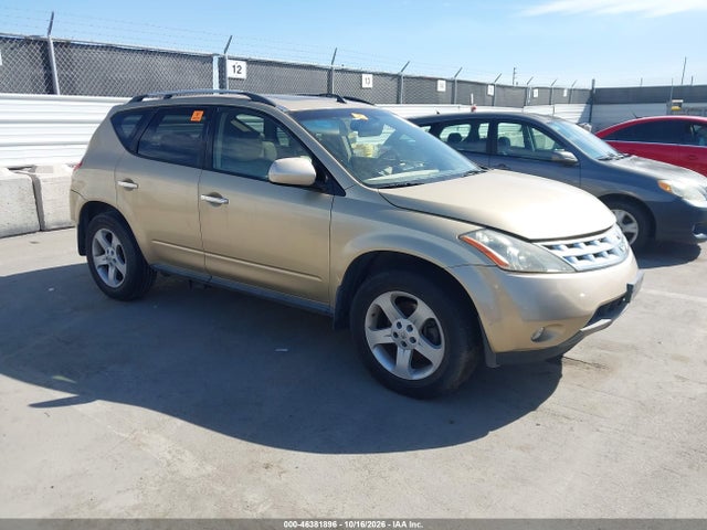 Продаж на аукціоні авто 2003 Nissan Murano Sl/se, vin: JN8AZ08T63W105981, номер лоту: 46381896