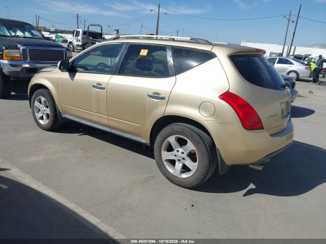Продаж на аукціоні авто 2003 Nissan Murano Sl/se, vin: JN8AZ08T63W105981, номер лоту: 46381896