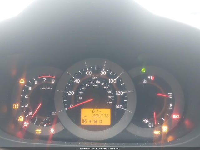 46381903 :رقم المزاد ، JTMBF33V29D020286 vin ، 2009 Toyota Rav4 مزاد بيع