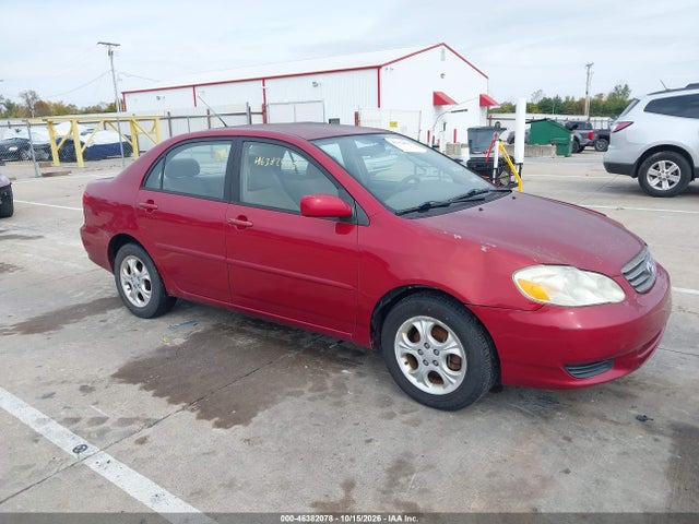 46382078 :رقم المزاد ، 1NXBR38E74Z246005 vin ، 2004 Toyota Corolla Le مزاد بيع