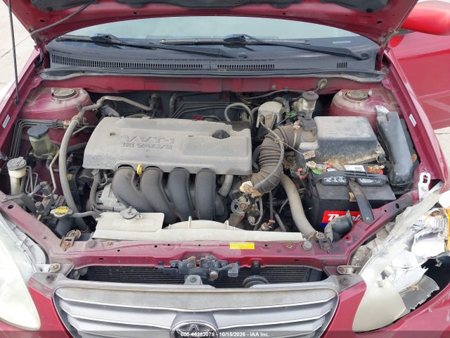 46382078 :رقم المزاد ، 1NXBR38E74Z246005 vin ، 2004 Toyota Corolla Le مزاد بيع
