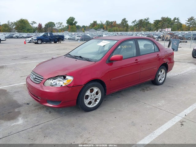 46382078 :رقم المزاد ، 1NXBR38E74Z246005 vin ، 2004 Toyota Corolla Le مزاد بيع
