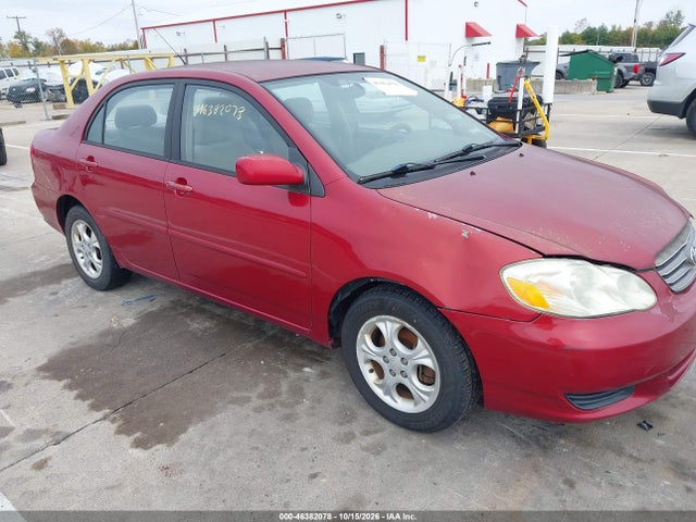 46382078 :رقم المزاد ، 1NXBR38E74Z246005 vin ، 2004 Toyota Corolla Le مزاد بيع