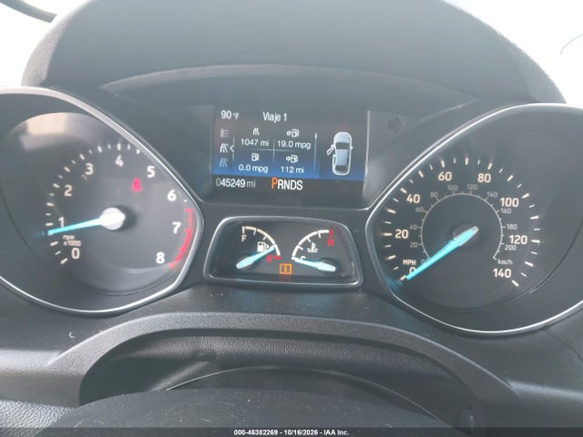 2019 Ford Escape S მანქანა იყიდება აუქციონზე, vin: 1FMCU0F73KUA22670, აუქციონის ნომერი: 46382269
