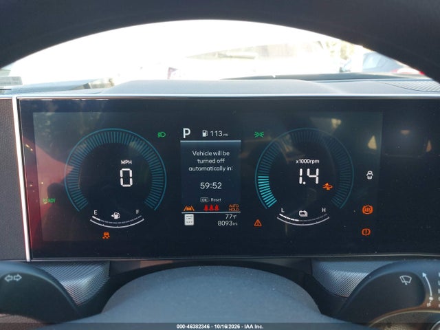 KMHL24JJ4TA174878 Hyundai Sonata Hybrid Blue