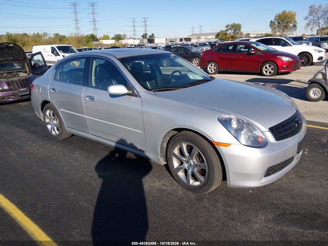 2006 Infiniti G35x მანქანა იყიდება აუქციონზე, vin: JNKCV51F96M609215, აუქციონის ნომერი: 46382498