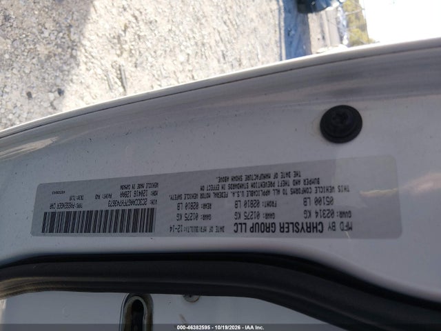 Продажа на аукционе авто 2015 Chrysler 300 Limited, vin: 2C3CCAAG7FH743673, номер лота: 46382595