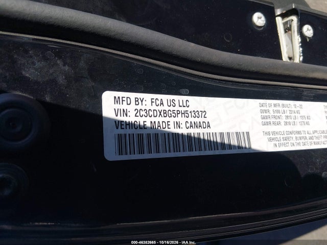 Dodge Charger Sxt 2023 2C3CDXBG5PH513372 Image 17