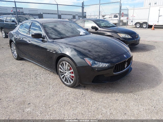 Продажа на аукционе авто 2016 Maserati Ghibli S Q4, vin: ZAM57RTA6G1181101, номер лота: 46382693