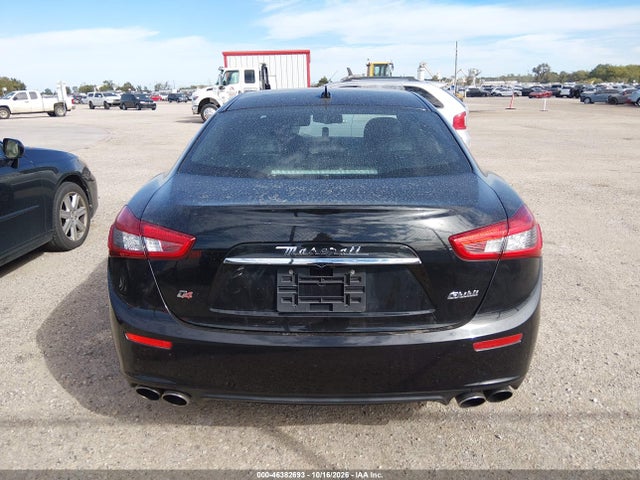 Продажа на аукционе авто 2016 Maserati Ghibli S Q4, vin: ZAM57RTA6G1181101, номер лота: 46382693