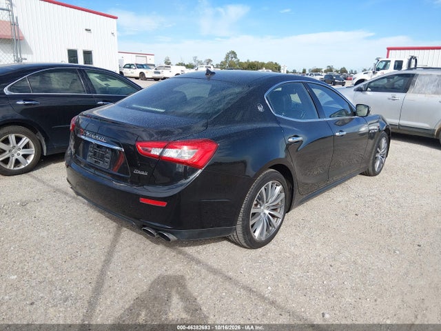 Продажа на аукционе авто 2016 Maserati Ghibli S Q4, vin: ZAM57RTA6G1181101, номер лота: 46382693