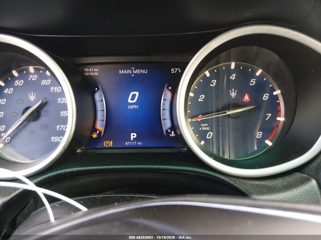 Продажа на аукционе авто 2016 Maserati Ghibli S Q4, vin: ZAM57RTA6G1181101, номер лота: 46382693
