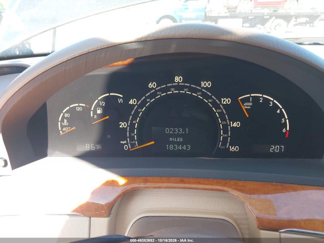 Продаж на аукціоні авто 2004 Mercedes-benz S 500, vin: WDBNG75J24A404900, номер лоту: 46382692