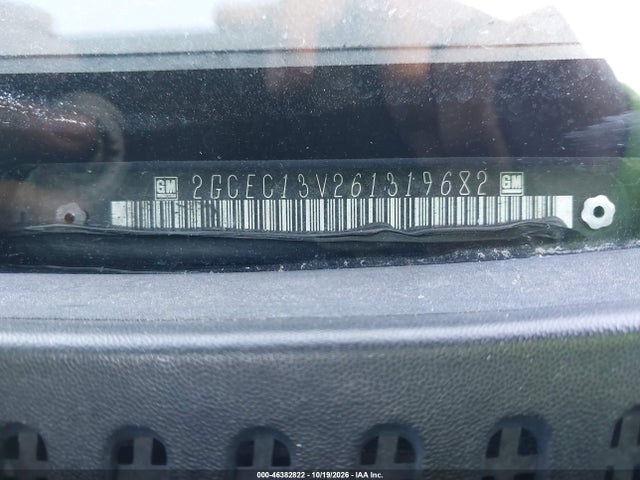 46382822 :رقم المزاد ، 2GCEC13V261319682 vin ، 2006 Chevrolet Silverado 1500 Ls مزاد بيع
