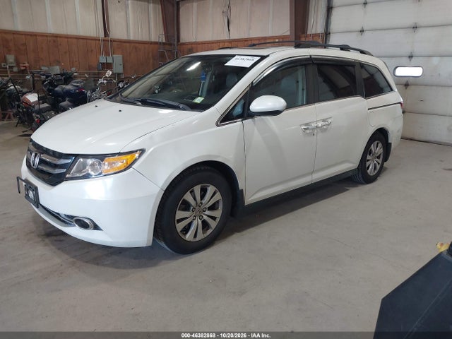 2015 Honda Odyssey Ex-l მანქანა იყიდება აუქციონზე, vin: 5FNRL5H65FB024180, აუქციონის ნომერი: 46382868