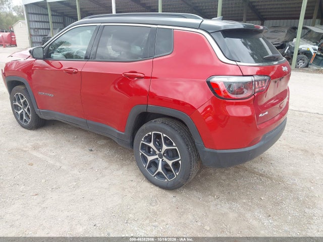 Продажа на аукционе авто 2025 Jeep Compass Limited 4x4, vin: 3C4NJDCN7ST614857, номер лота: 46382986