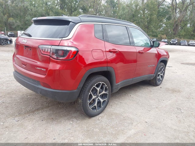 Продажа на аукционе авто 2025 Jeep Compass Limited 4x4, vin: 3C4NJDCN7ST614857, номер лота: 46382986
