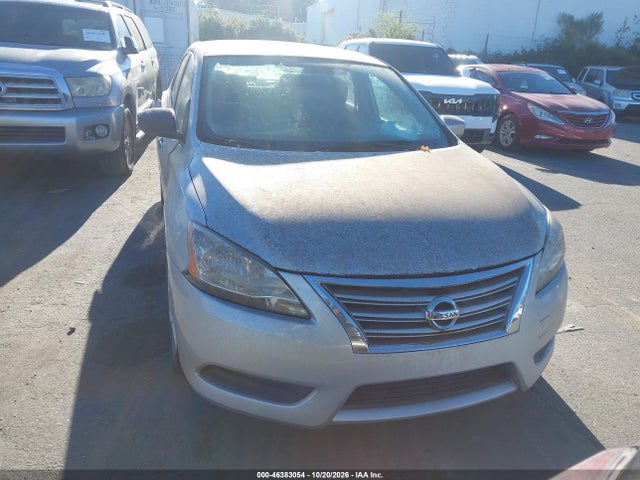 2014 Nissan Sentra Fe+ S/fe+ Sv/s/sl/sr/sv მანქანა იყიდება აუქციონზე, vin: 3N1AB7AP6EL658597, აუქციონის ნომერი: 46383054