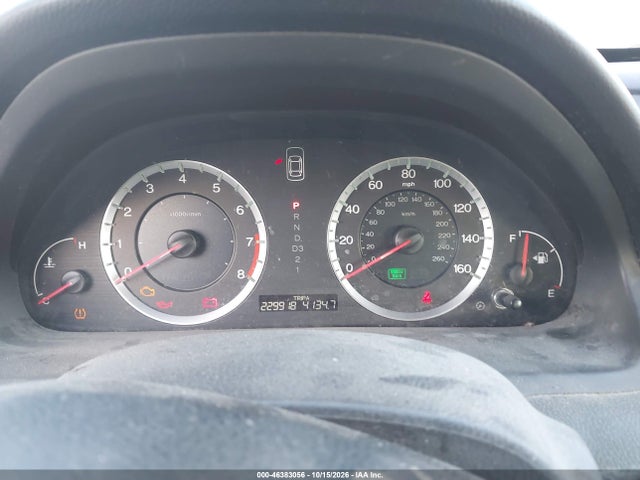 46383056 :رقم المزاد ، 1HGCP36869A002285 vin ، 2009 Honda Accord 3.5 Ex-l مزاد بيع