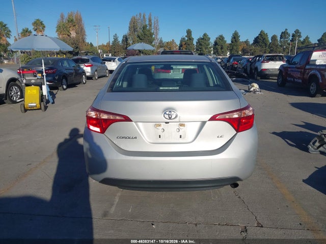 Aukcja sprzedaży 2019 Toyota Corolla Le, vin: 5YFBURHE0KP894947, numer aukcji: 46383147