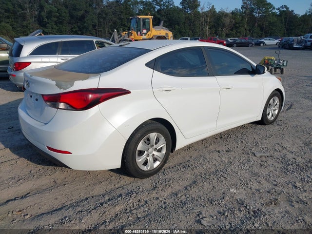 Aukcja sprzedaży 2016 Hyundai Elantra Se, vin: 5NPDH4AE6GH690653, numer aukcji: 46383199