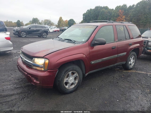 Aukcja sprzedaży 2004 Chevrolet Trailblazer Ls, vin: 1GNDT13S842275368, numer aukcji: 46383357