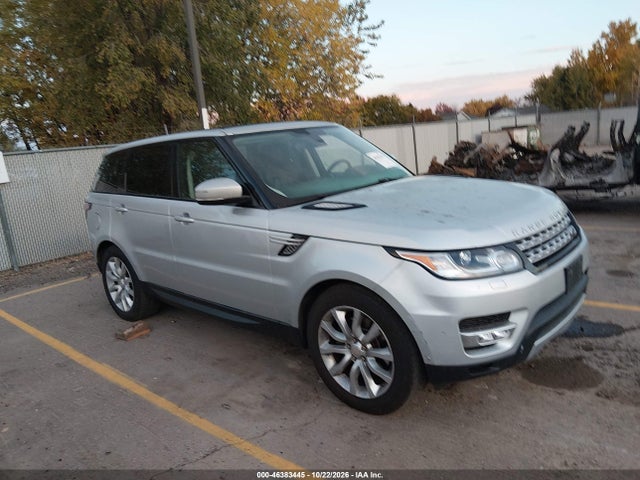 2015 Land Rover Range Rover Sport 3.0l V6 Supercharged Hse მანქანა იყიდება აუქციონზე, vin: SALWR2VF1FA509132, აუქციონის ნომერი: 46383445