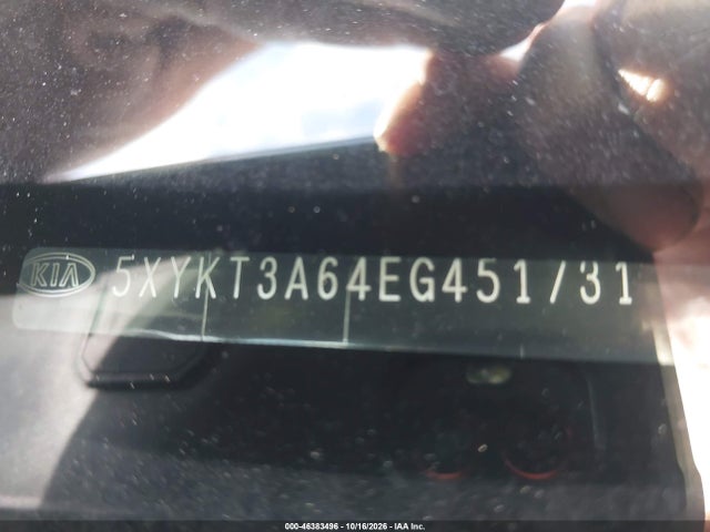 KIA SORENTO LX 2014 5XYKT3A64EG451731 Image 9