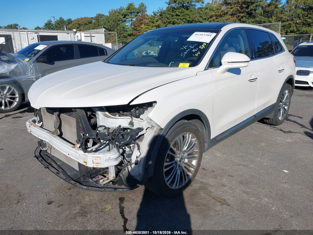 Aukcja sprzedaży 2016 Lincoln Mkx Reserve, vin: 2LMPJ8LR6GBL27354, numer aukcji: 46383501
