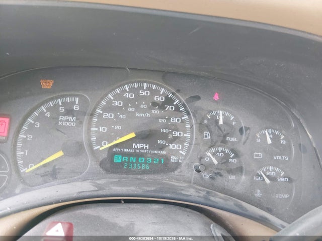 46383694 :رقم المزاد ، 1GNEK13T6YJ162269 vin ، 2000 Chevrolet Tahoe All New Lt مزاد بيع
