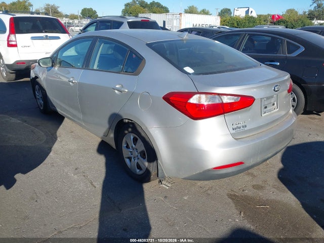 2014 Kia Forte Lx მანქანა იყიდება აუქციონზე, vin: KNAFK4A68E5148659, აუქციონის ნომერი: 46383721