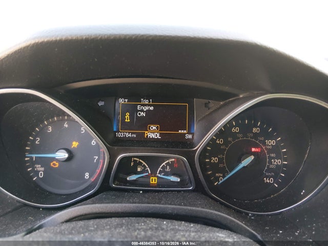 2015 Ford Focus Se მანქანა იყიდება აუქციონზე, vin: 1FADP3F29FL205076, აუქციონის ნომერი: 46384353