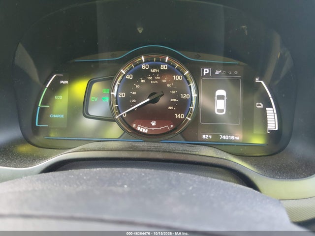 Продаж на аукціоні авто 2019 Hyundai Ioniq Hybrid Blue, vin: KMHC65LC9KU107621, номер лоту: 46384476