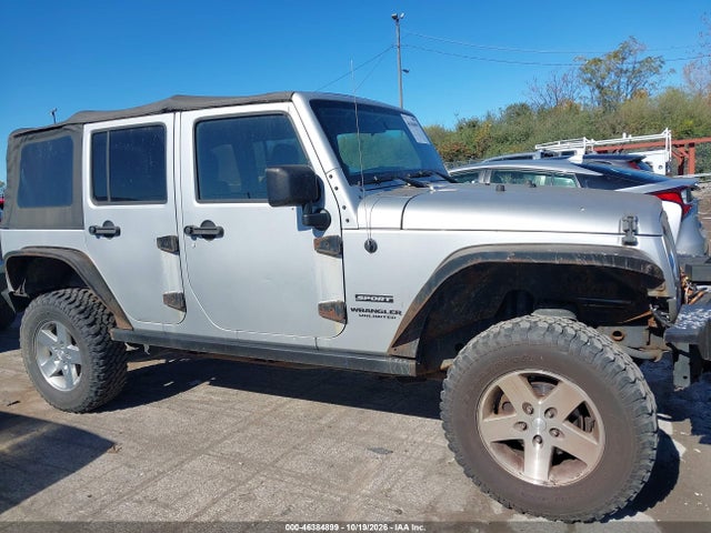 Aukcja sprzedaży 2012 Jeep Wrangler Unlimited Sport, vin: 1C4BJWDG1CL200727, numer aukcji: 46384899