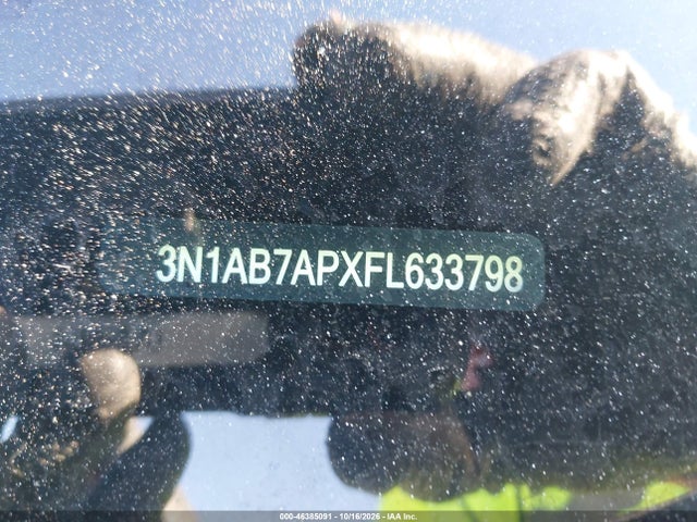 3N1AB7APXFL633798 Nissan SENTRA SV