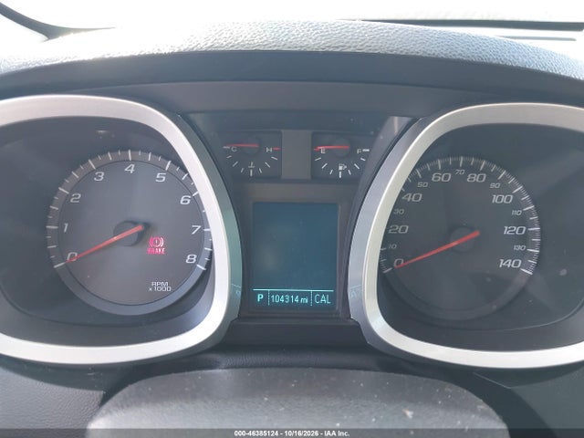 46385124 :رقم المزاد ، 2GNALCEK1G1133105 vin ، 2016 Chevrolet Equinox Lt مزاد بيع