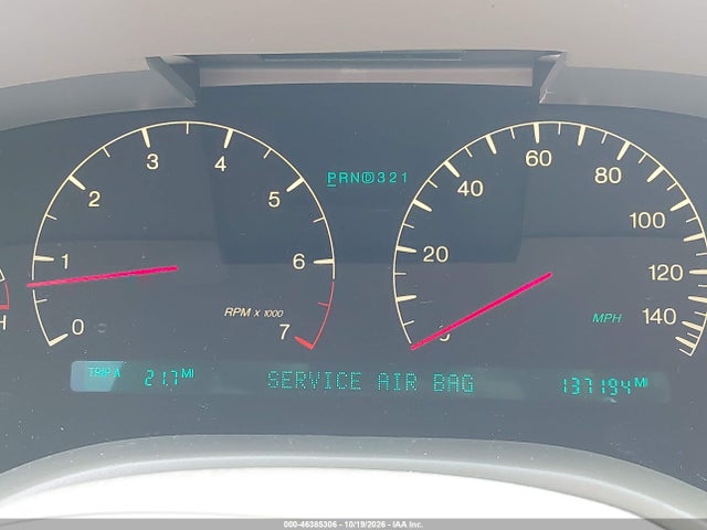 Продаж на аукціоні авто 2002 Cadillac Seville Sts, vin: 1G6KY54962U286393, номер лоту: 46385306