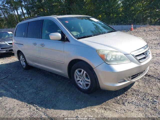2005 Honda Odyssey Ex-l მანქანა იყიდება აუქციონზე, vin: 5FNRL38725B105052, აუქციონის ნომერი: 46385392