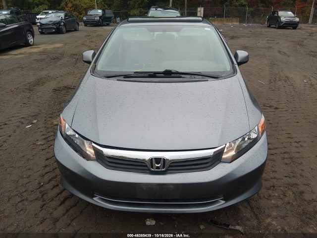 Продажа на аукционе авто 2012 Honda Civic Ex, vin: 19XFB2F85CE308922, номер лота: 46385439