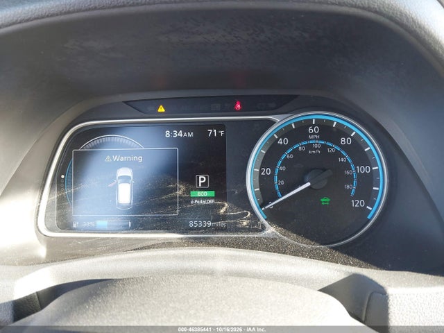 2018 Nissan Leaf Sv მანქანა იყიდება აუქციონზე, vin: 1N4AZ1CP3JC307645, აუქციონის ნომერი: 46385441