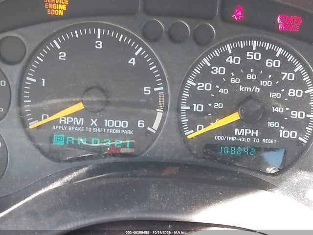 Aukcja sprzedaży 2000 Chevrolet S-10 Ls, vin: 1GCCS19W3Y8310273, numer aukcji: 46385485