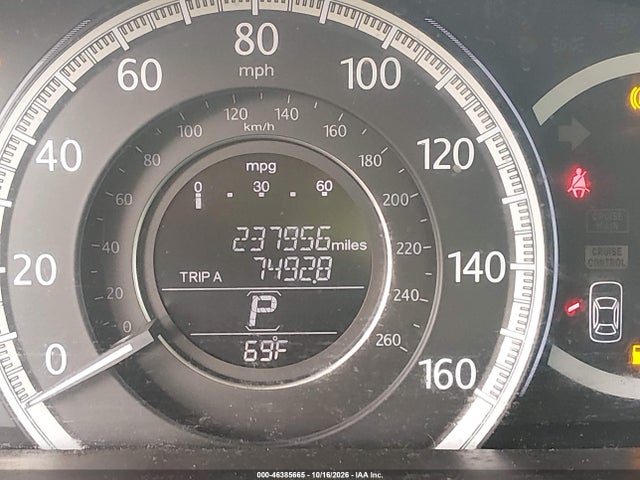 Продаж на аукціоні авто 2013 Honda Accord Ex, vin: 1HGCR2F7XDA207984, номер лоту: 46385665
