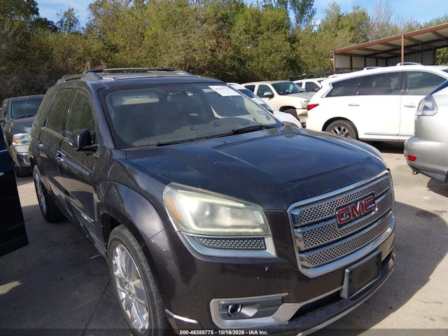 2013 Gmc Acadia Denali მანქანა იყიდება აუქციონზე, vin: 1GKKRTKD4DJ244402, აუქციონის ნომერი: 46385775