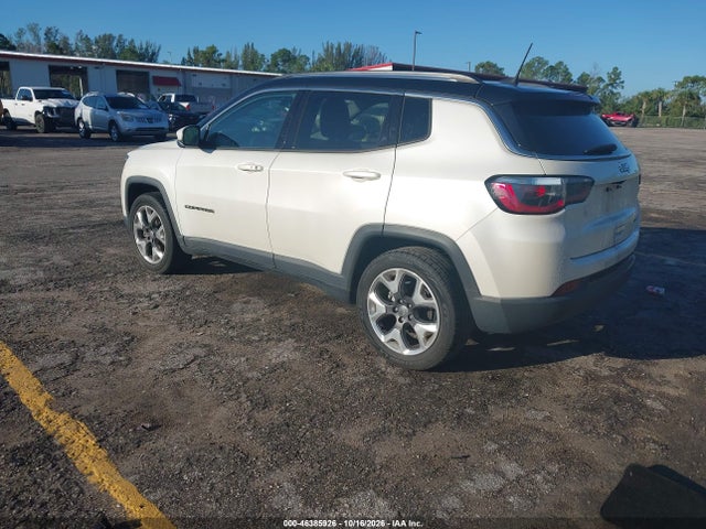 Продажа на аукционе авто 2018 Jeep Compass Limited Fwd, vin: 3C4NJCCB7JT368620, номер лота: 46385926