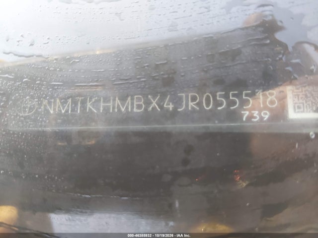 46385932 :رقم المزاد ، NMTKHMBX4JR055518 vin ، 2018 Toyota C-hr Xle مزاد بيع