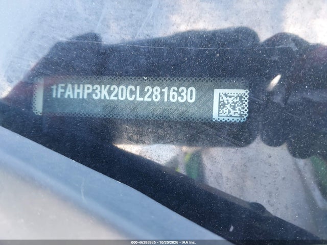 2012 Ford Focus Se მანქანა იყიდება აუქციონზე, vin: 1FAHP3K20CL281630, აუქციონის ნომერი: 46385985