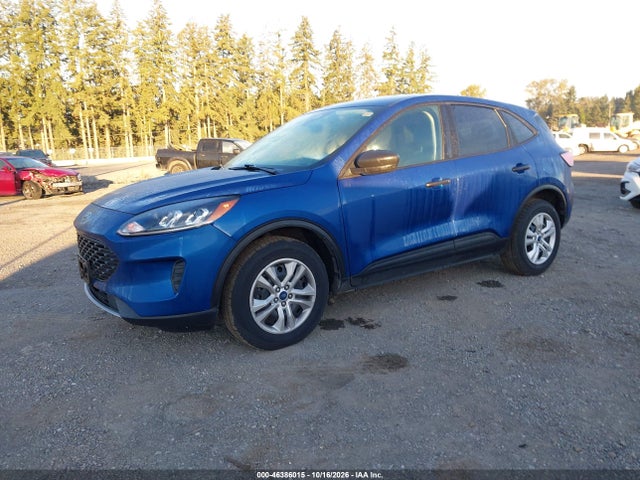 2022 Ford Escape S მანქანა იყიდება აუქციონზე, vin: 1FMCU9F66NUA93216, აუქციონის ნომერი: 46386015