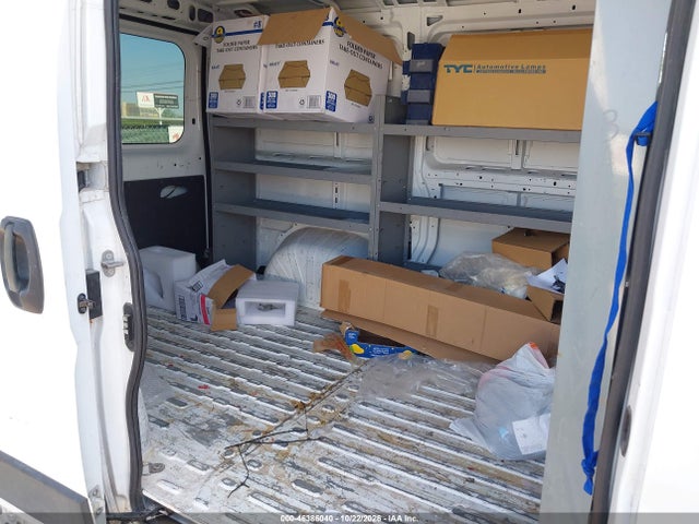 2019 Ram Promaster 1500 Low Roof 118 Wb მანქანა იყიდება აუქციონზე, vin: 3C6TRVNG1KE535166, აუქციონის ნომერი: 46386040